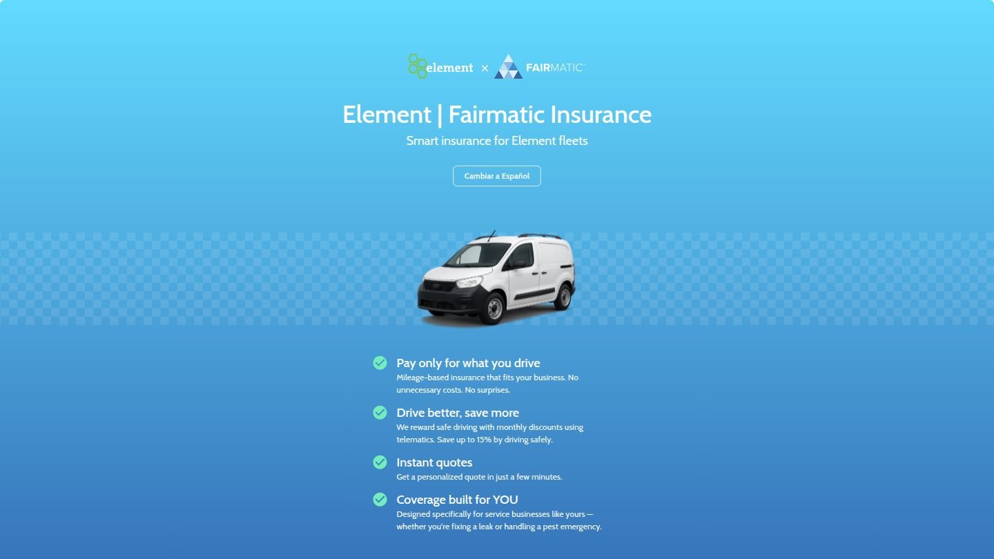 Fairmatic D2C Experience